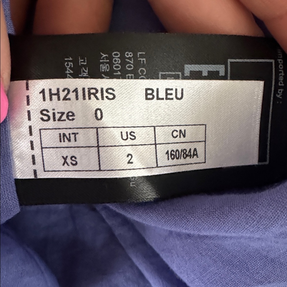 ba&sh Iris Printed Mini Dress Size 2 - Picture 12 of 12